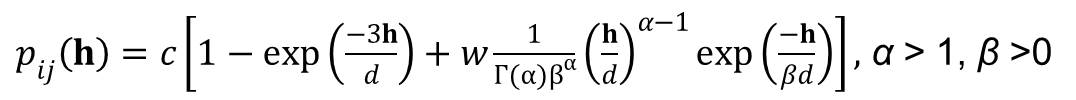 transiogram equation 4
