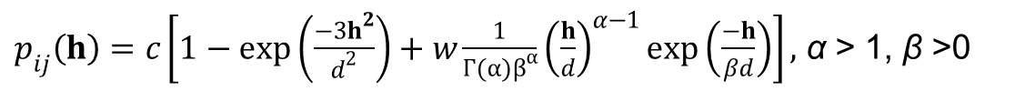 transiogram equation 5